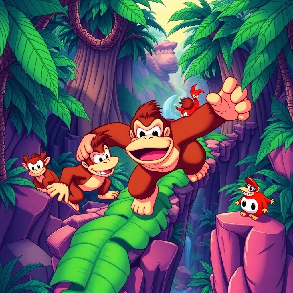 Donkey Kong 64 - Conquering Challenges In This Classic Platformer Game